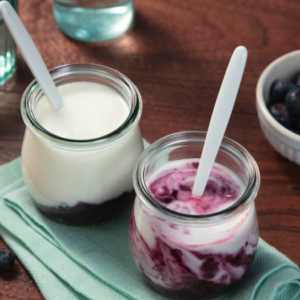 *Organic Double Cream Blueberry Yoghurt | 125ml
